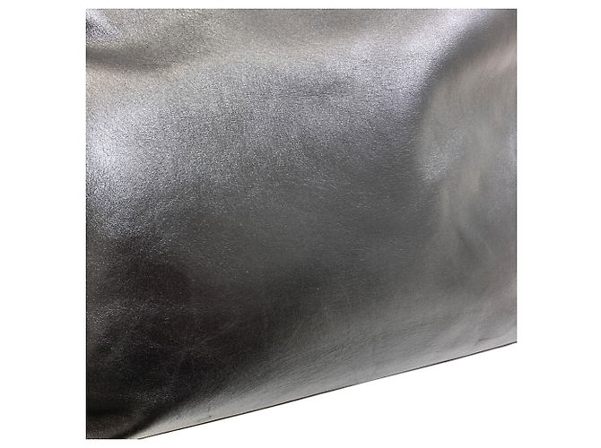 Borsa Tote Chanel Logo Nera in Pelle di Vitello Nero - vista 14