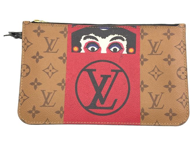 Louis Vuitton Neverfull MM Kansai Yamamoto Kollaboration Tragetasche Monogramm - Ansicht 10