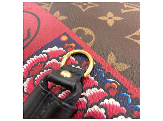 Louis Vuitton Neverfull MM Kansai Yamamoto Kollaboration Tragetasche Monogramm - Ansicht 19