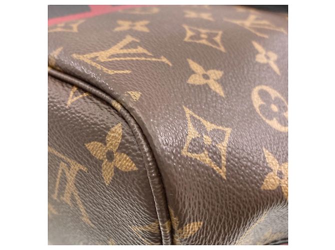 Louis Vuitton Neverfull MM Kansai Yamamoto Kollaboration Tragetasche Monogramm - Ansicht 26