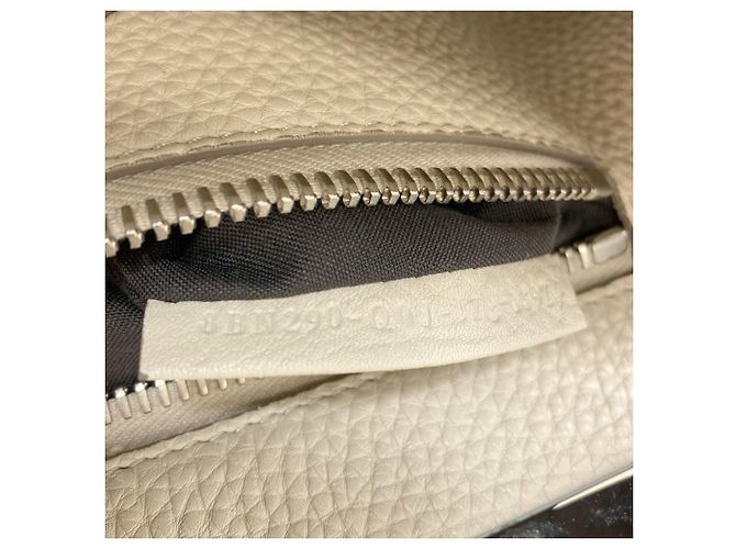 Borsa a 2 vie Fendi Peekaboo Medium Selleria Marrone - vista 8