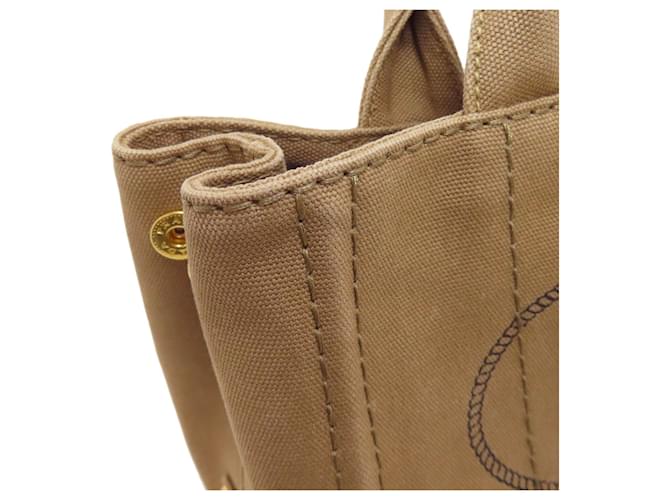 Borsa 2-Way Prada Canapa Mini Marrone - vista 19