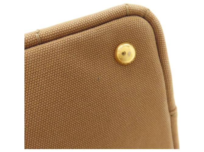 Borsa 2-Way Prada Canapa Mini Marrone - vista 21