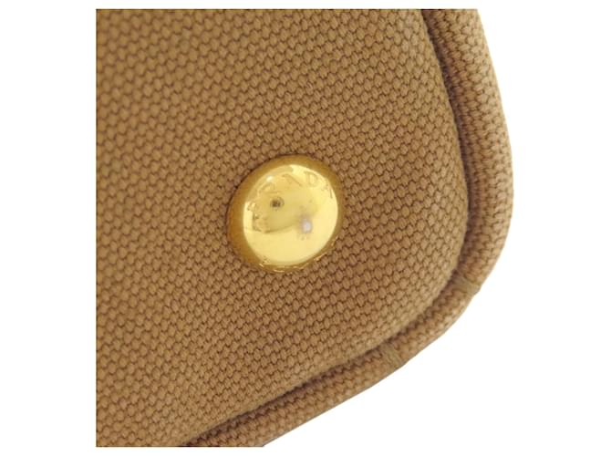 Borsa 2-Way Prada Canapa Mini Marrone - vista 22