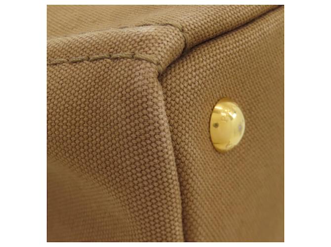 Borsa 2-Way Prada Canapa Mini Marrone - vista 30