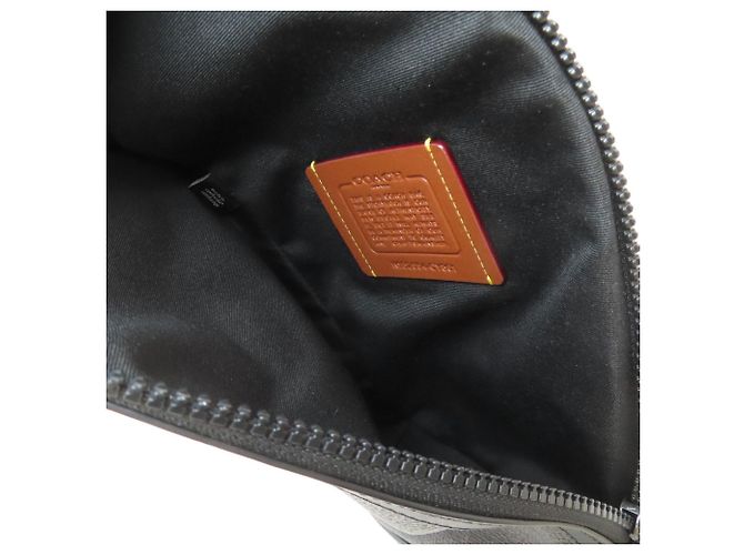 Borsa a tracolla Coach CY801 Dominique Signature Nero - vista 5