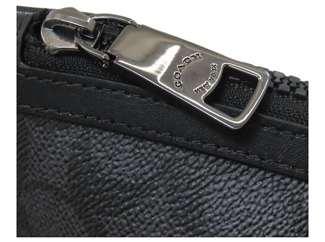 Borsa a tracolla Coach CY801 Dominique Signature Nero - vista 9