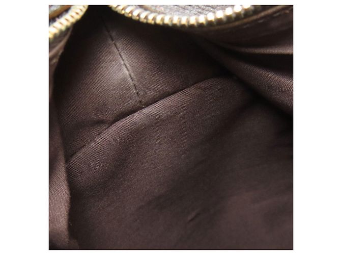 Borsa a mano in pelle con logo Tod's Marrone scuro - vista 10