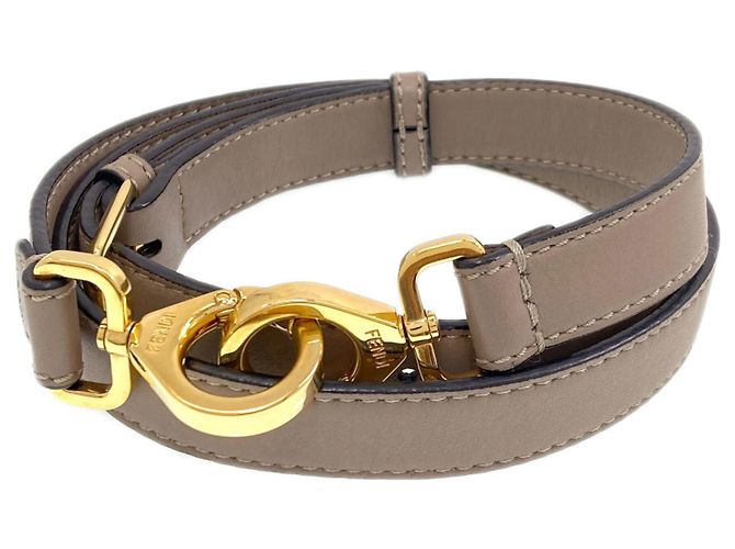 Borsa Fendi Peekaboo Essentially 2-Way Grigio - vista 10