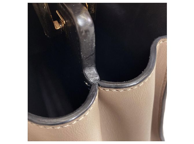 Borsa Fendi Peekaboo Essentially 2-Way Grigio - vista 12