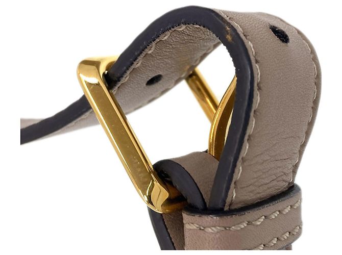 Borsa Fendi Peekaboo Essentially 2-Way Grigio - vista 26