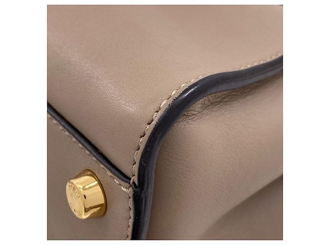 Borsa Fendi Peekaboo Essentially 2-Way Grigio - vista 28