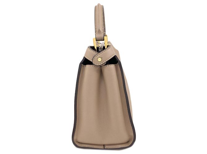 Borsa Fendi Peekaboo Essentially 2-Way Grigio - vista 3