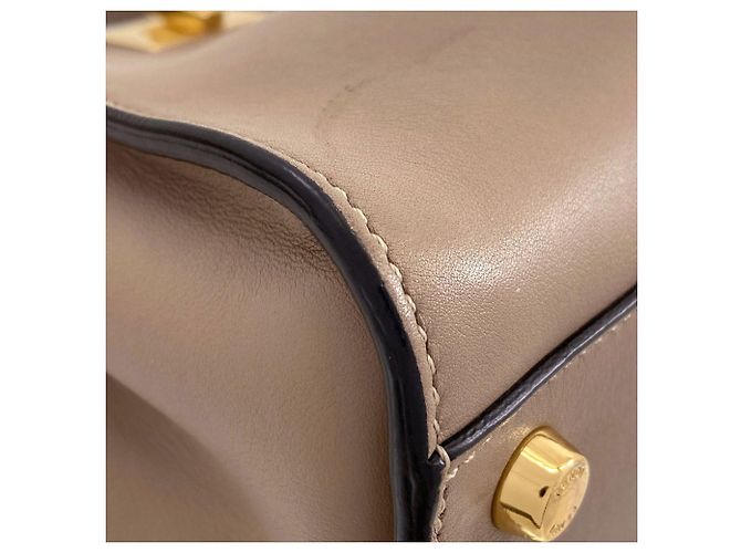 Borsa Fendi Peekaboo Essentially 2-Way Grigio - vista 31