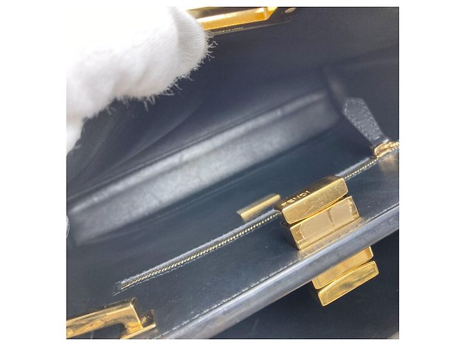 Borsa Fendi Peekaboo Essentially 2-Way Grigio - vista 5