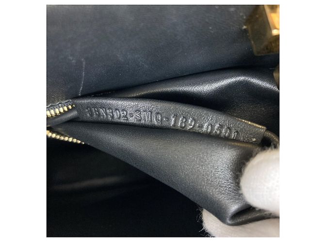 Borsa Fendi Peekaboo Essentially 2-Way Grigio - vista 8