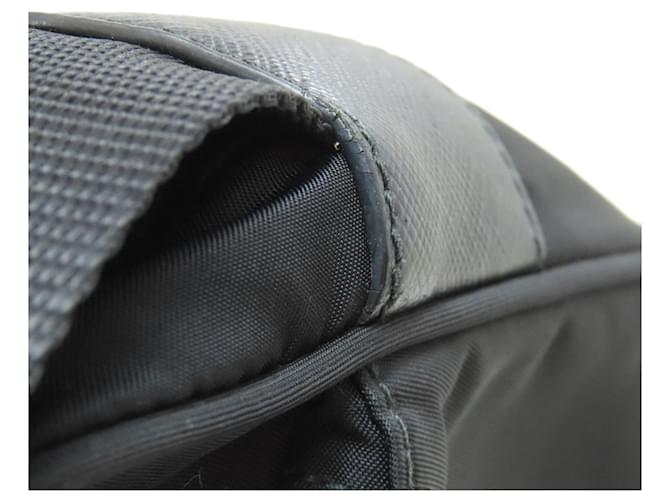 Borsa a tracolla in nylon Prada Nero - vista 19