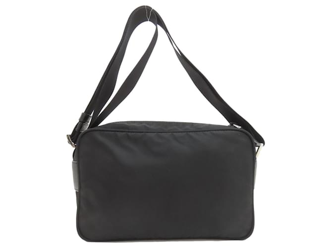 Borsa a tracolla in nylon Prada Nero - vista 2