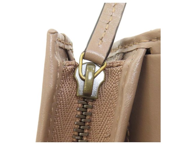 Cartera de dos pliegues Gucci GG Marmont Double G Beige - vista 12