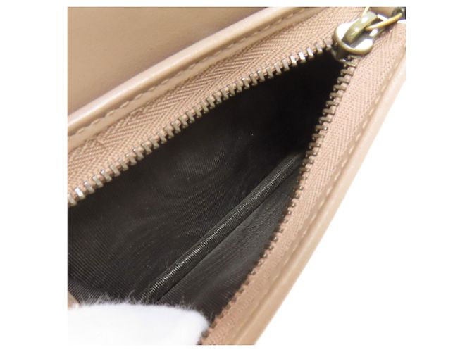 Cartera de dos pliegues Gucci GG Marmont Double G Beige - vista 6
