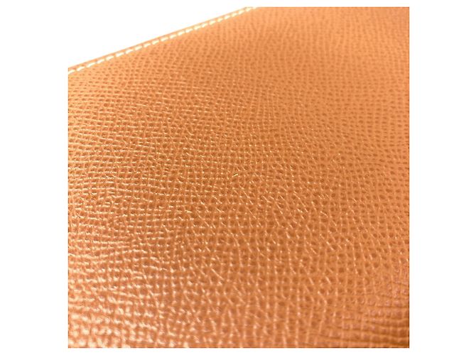 Portafoglio lungo in seta Azap di Hermès D'oro - vista 13