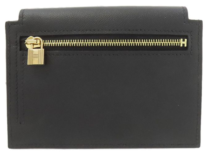 Hermès Monedero compacto Kelly Pocket Hermes Negro - vista 2