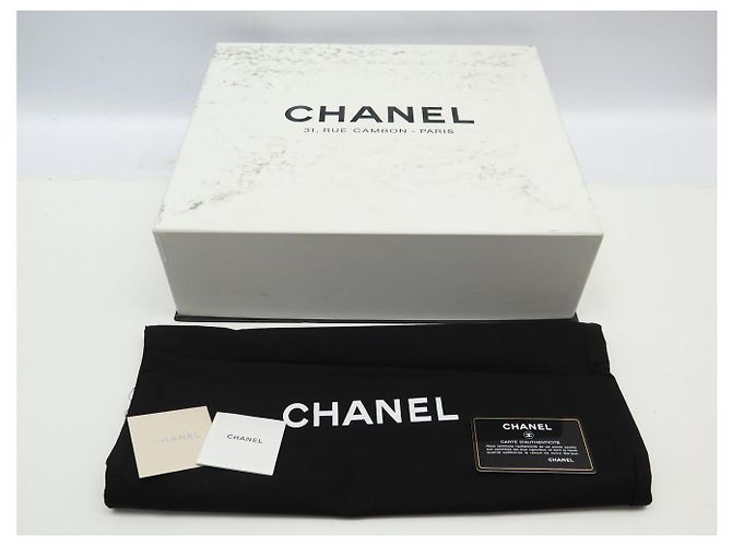 Borsa Chanel Shopping GM Logo CC in Pelle Caviar Beige & Palladio - vista 14
