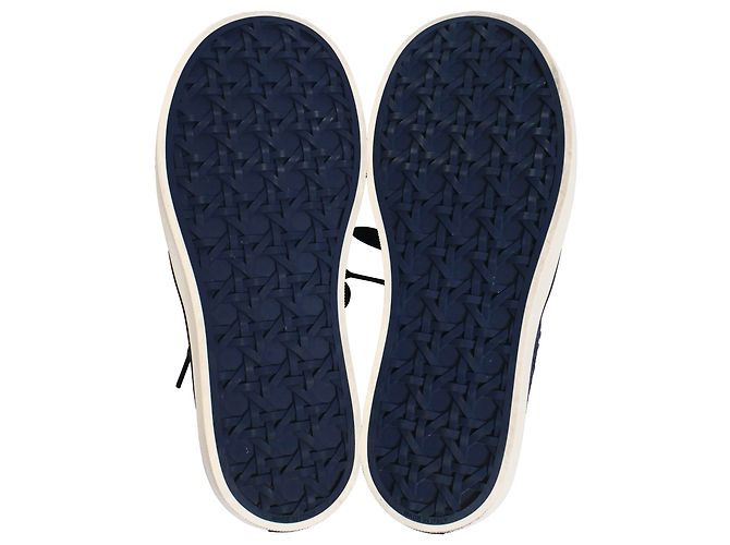 Sneakers Saltwind Dior in cotone blu navy - vista 6