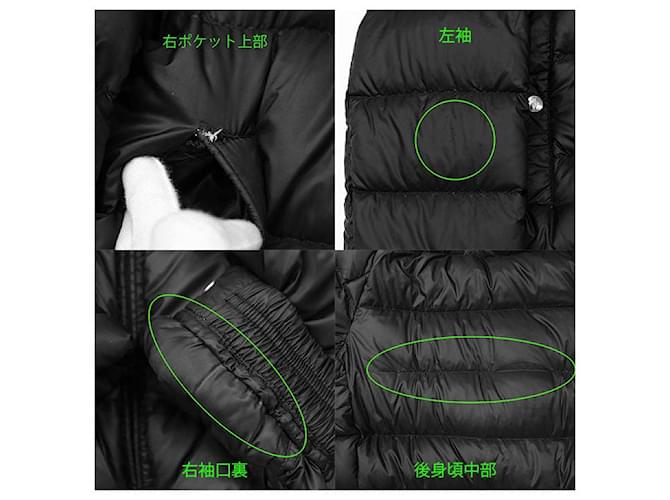 Moncler SASSIERE DOUDOUNE LEGER Nylon Down Jacket Negro - vista 4