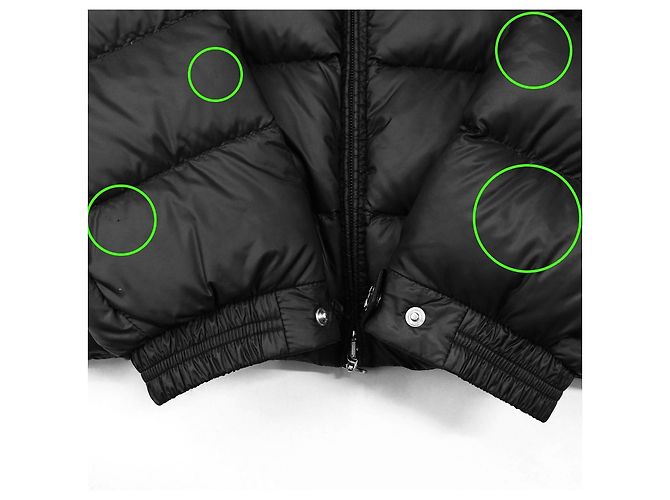 Moncler SASSIERE DOUDOUNE LEGER Nylon Down Jacket Negro - vista 5