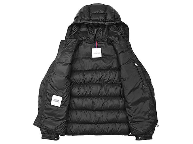 Moncler SASSIERE DOUDOUNE LEGER Nylon Down Jacket Negro - vista 8