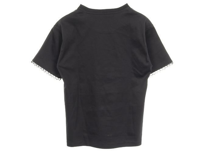 Hermès Top in cotone Hermes Nero - vista 2