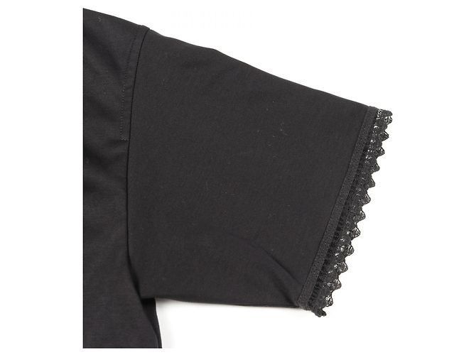 Hermès Top in cotone Hermes Nero - vista 7