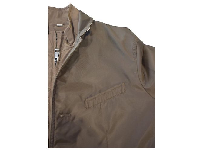 Burberry Brit gesteppte Jacke Braun Damen Größe S Nova Check Futter Leichter Mantel - Ansicht 14