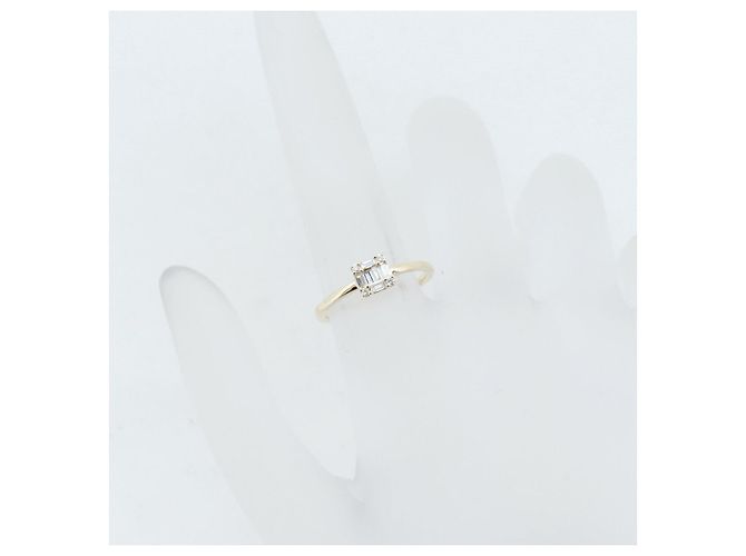 Autre Marque Anel Belsiolla em Ouro Au750 e Diamante Dourado - vista 5