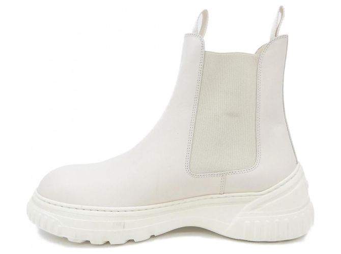 Botas de piel de becerro Christian Dior MDI780VEA Blanco - vista 2