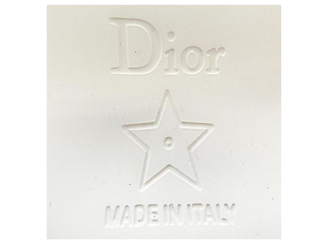 Botas de piel de becerro Christian Dior MDI780VEA Blanco - vista 6