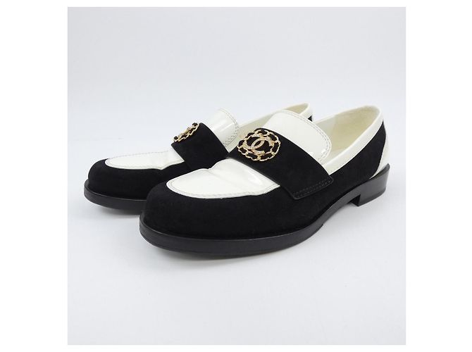 Chanel Loafer Schwarz Weiß - Ansicht 3