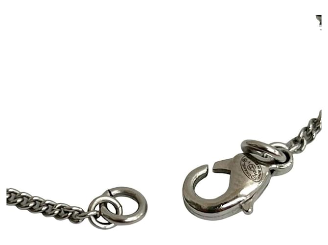 Collana Chanel Coco Mark Argento - vista 4