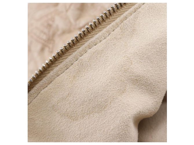 Borsa a Spalla Louis Vuitton Nimbus GM Monogram Lambskin Beige - vista 10