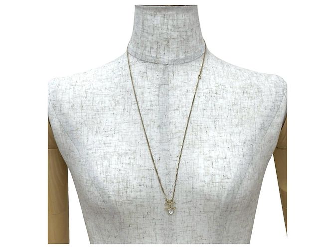 Collar Chanel Coco Mark Dorado - vista 2