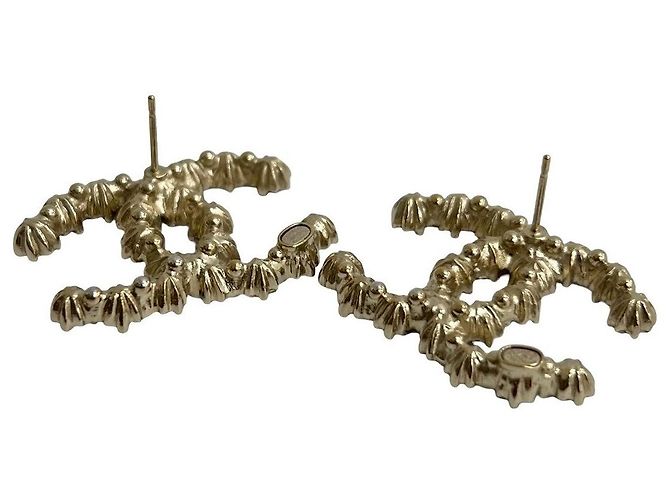Chanel Coco Mark Ohrringe Golden - Ansicht 6