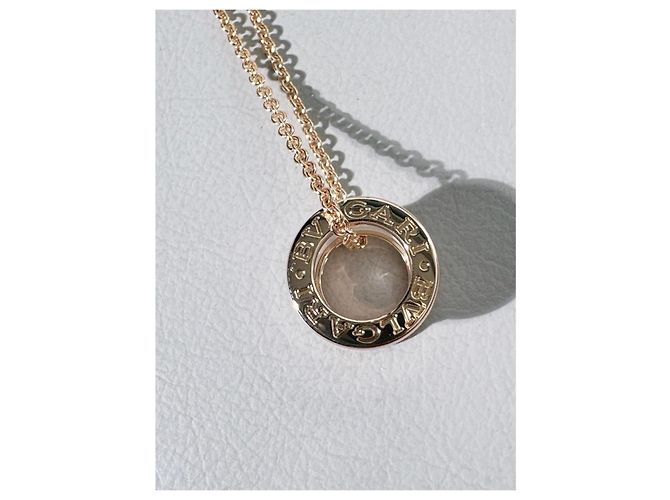 Bulgari Collana Bvlgari B.zero1 in ceramica bianca e oro rosa 18k D'oro - vista 6