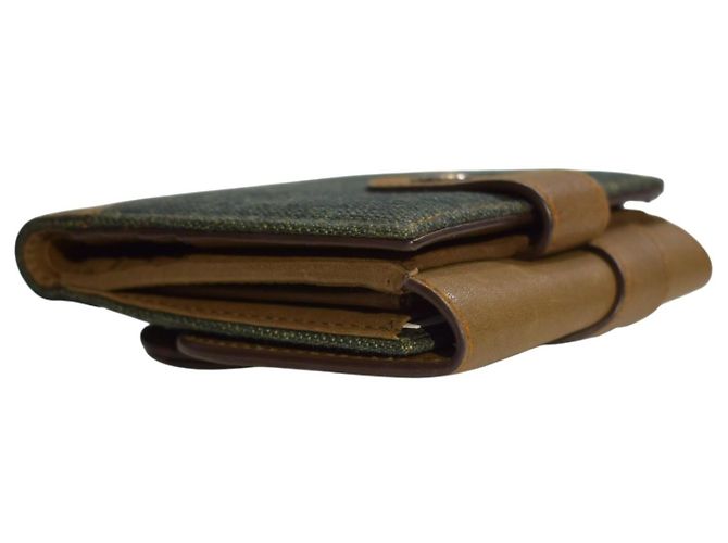 Cartera Dior Saddle Denim Cuero Khaki Castaño - vista 11