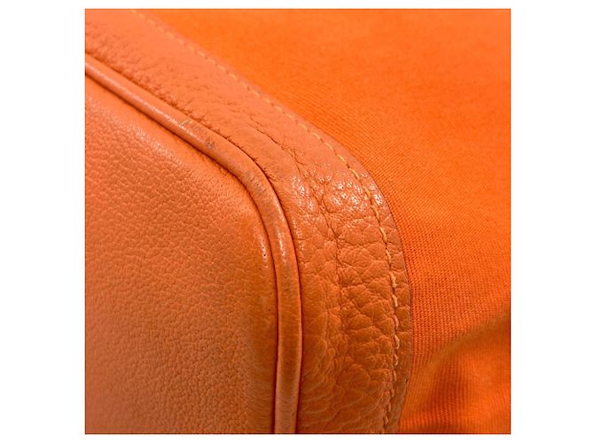 Hermès Borsa Hermes Garden Party PM Arancione - vista 15