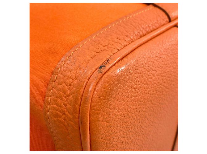 Hermès Borsa Hermes Garden Party PM Arancione - vista 16