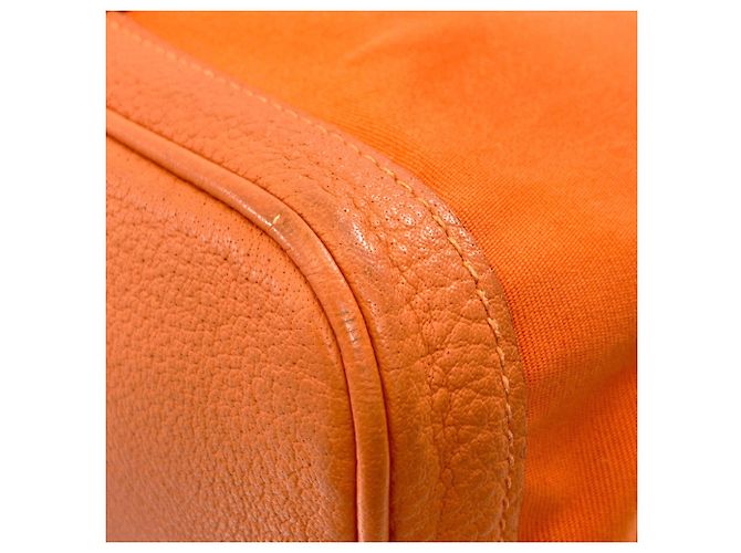 Hermès Borsa Hermes Garden Party PM Arancione - vista 17