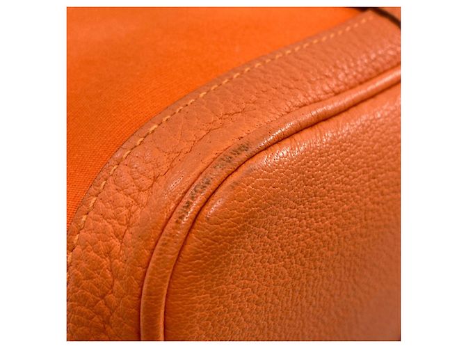 Hermès Borsa Hermes Garden Party PM Arancione - vista 18