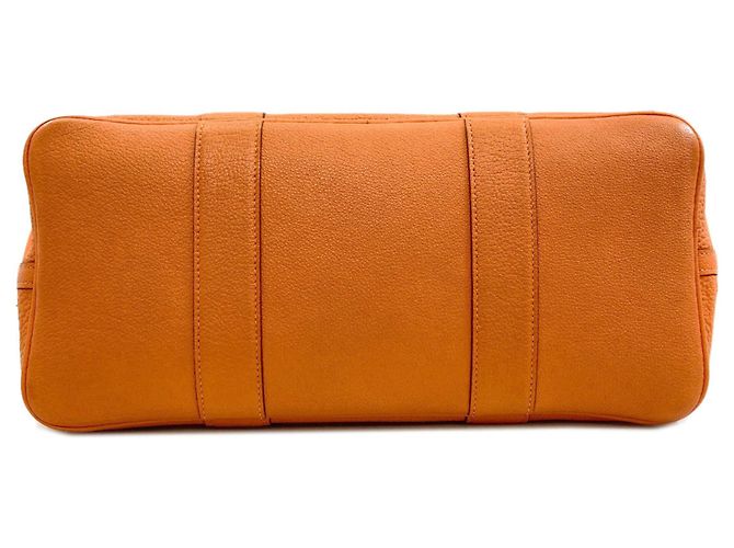 Hermès Borsa Hermes Garden Party PM Arancione - vista 4