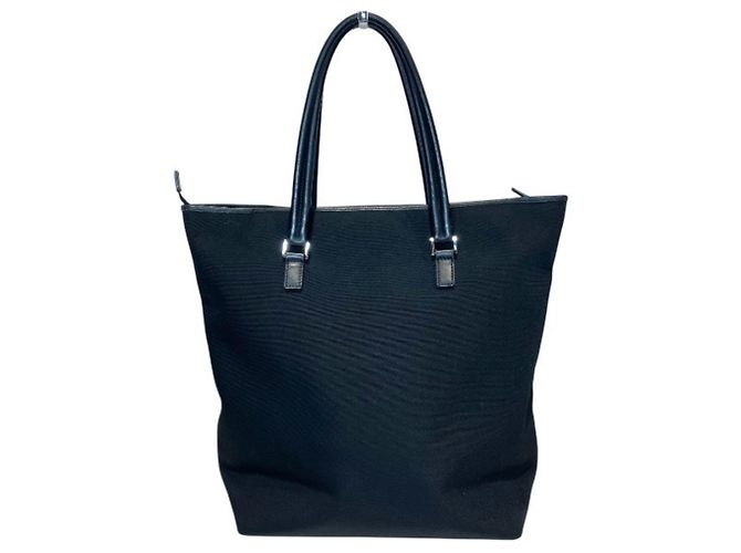 Borsa Tote Gucci GG Supreme Nero - vista 2